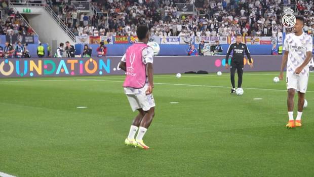 Vinícius Jr. is ready for El Clásico