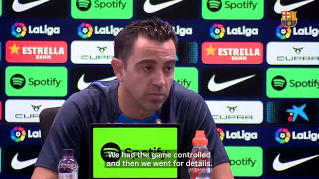 Xavi: 'I'm still optimistic'