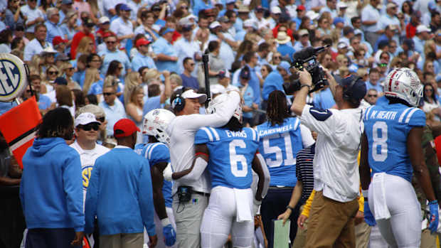 Lane Kiffin Zach Evans