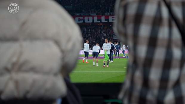 PSG win over Marseille behind the scenes