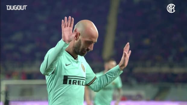 Borja Valero strikes against former club ACF Fiorentina