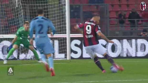 Arnautovic's goal against Cagliari in season 2021-22