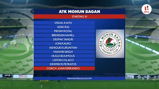 Indian Super League: Kerala Blasters 2-5 ATK Mohun Bagan