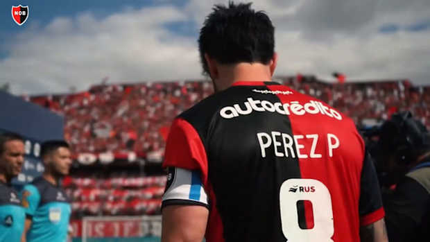 Newell's Old Boys honour Pablo Pérez for reaching 200 appearances