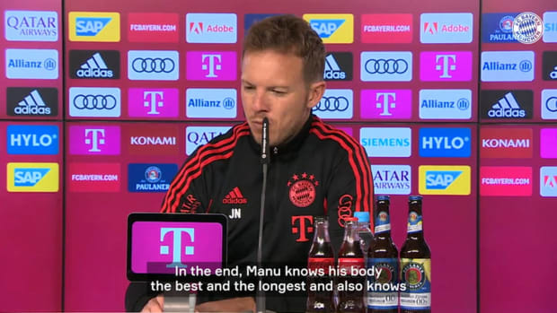 Nagelsmann confident that Neuer will not miss the World Cup