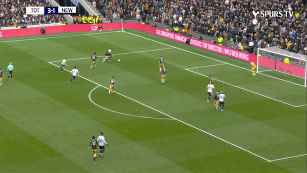 Emerson Royal’s first goal for Spurs in Newcastle hammering