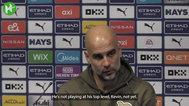 Pep: 'De Bruyne can still do much better'