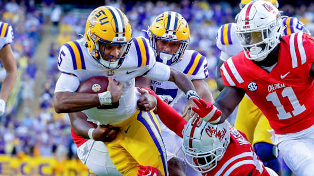 Jayden Daniels-Trey Washington-Ole Miss-LSU