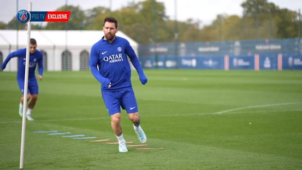 PSG training session before HaÏfa clash in UCL