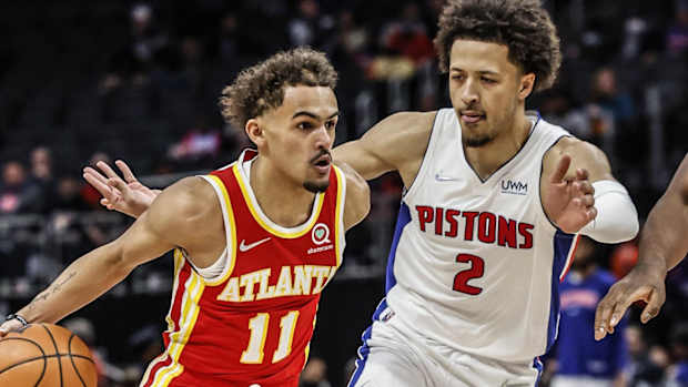 cade cunningham trae young atlanta hawks