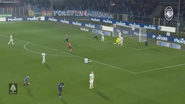 Lookman's superb strike against Sassuolo