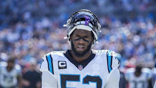 Panthers linebacker Brian Burns