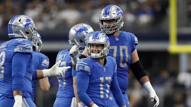 Detroit Lions kicker Michael Badgley