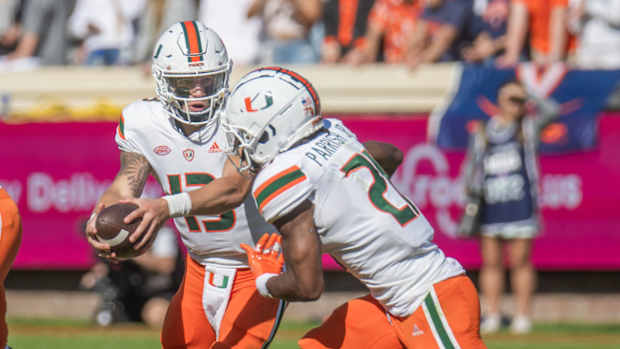 Henry Parrish, Jr. and Jake Garcia Miami Hurricanes