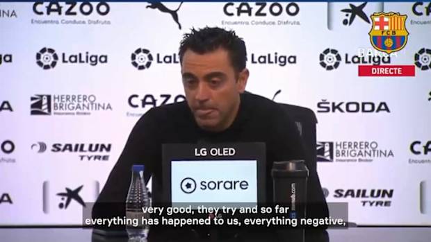 Xavi: ‘The team has faith and has courage’