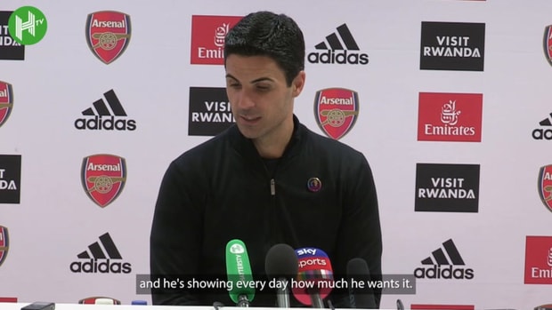 Arteta: 'Reiss Nelson is a joy of a kid'