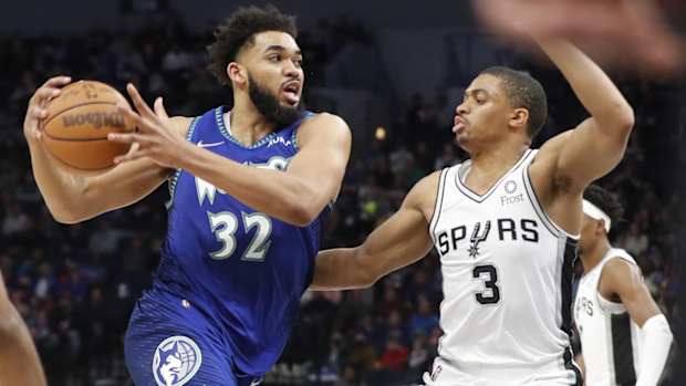 San Antonio Spurs, Minnesota Timberwolves, Karl-Anthony Towns