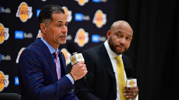 rob pelinka darvin ham 9-26-22