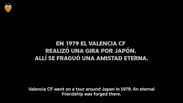 Valencia share emotional Japanese connection video