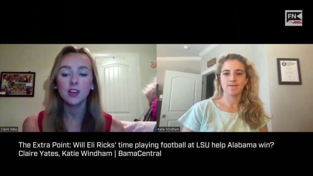 The Extra Point  Will Eli Ricks  time playing football at LSU help Alabama win 