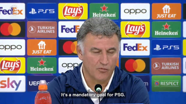 Galtier: 'The ambition to finish first'