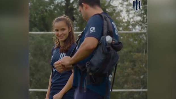 Monterrey Women's training before semi-final against bitter rivals Tigres