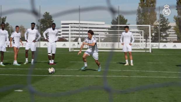 Real Madrid trains in preparation for Rayo clash