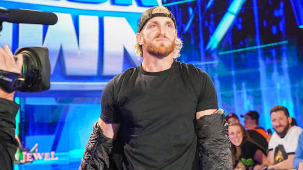 Logan Paul on WWE SmackDown