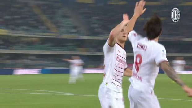 Tonali's decisive goal against Verona