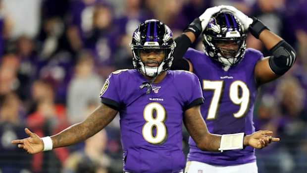 Ronnie-Stanley-Lamar-Jackson-Ravens-scaled-e1634736660707