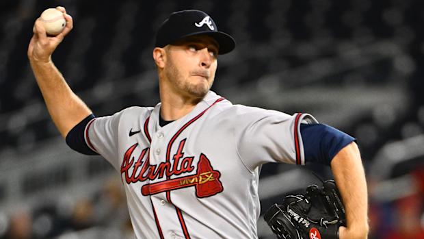 Atlanta Braves starting pitcher Jake Odorizzi