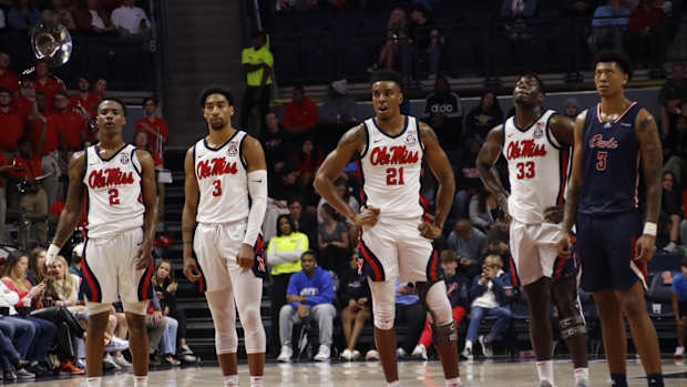 Ole Miss Men's Basketball group