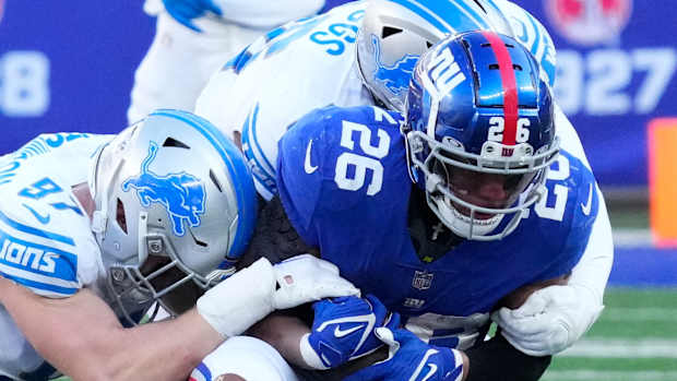 New York Giants running back Saquon Barkley