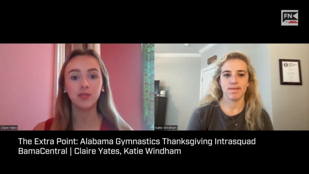 The Extra Point  Alabama Gymnastics Thanksgiving Intrasquad