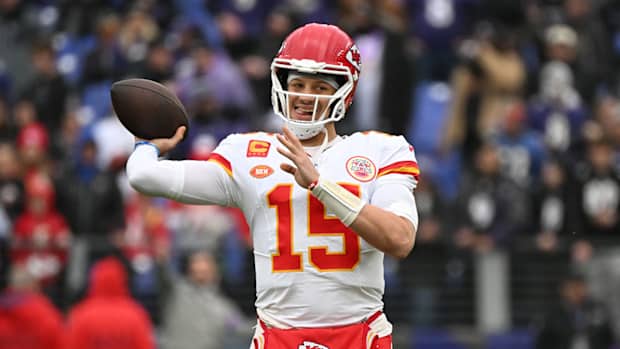 Kansas City Chiefs quarterback Patrick Mahomes
