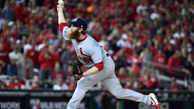 Former St. Louis Cardinals pitcher John Brebbia