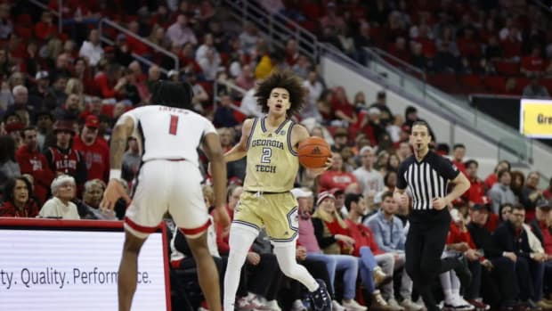 Georgia Tech point guard Nait George