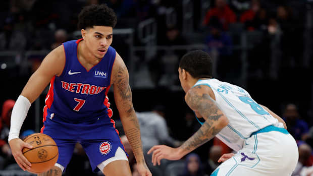 Detroit Pistons guard Killian Hayes.