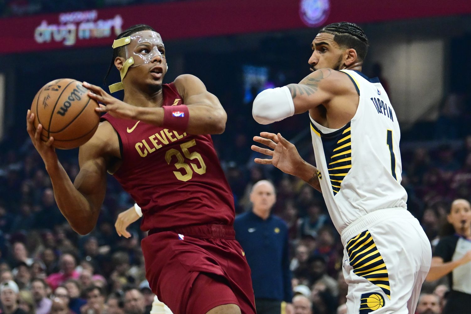 Indiana Pacers Isaac Okoro Obi Toppin