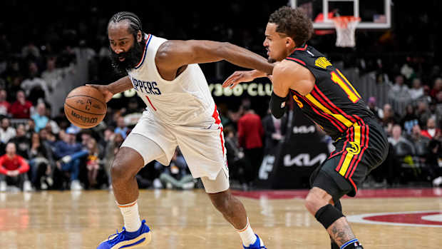 Clippers guard James Harden
