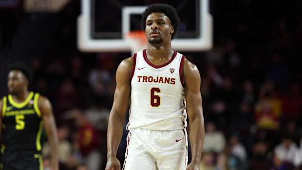 bronny james usc men's basketball