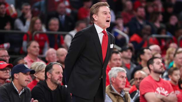 St. John’s Red Storm coach Rick Pitino