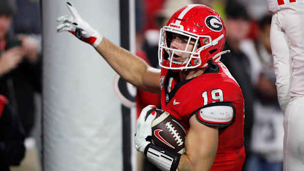 Georgia tight end Brock Bowers