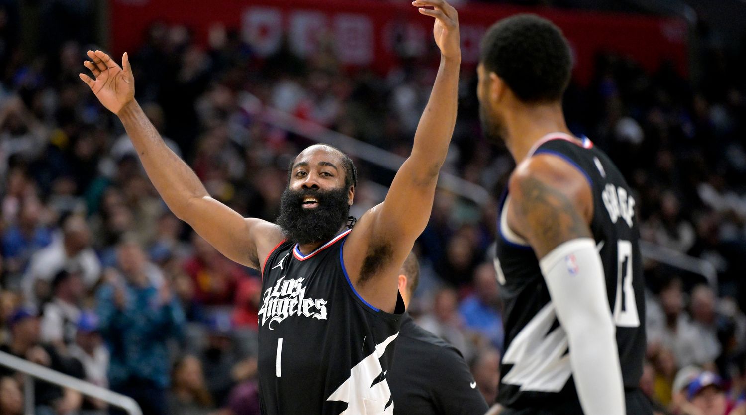 Los Angeles Clippers guard James Harden.