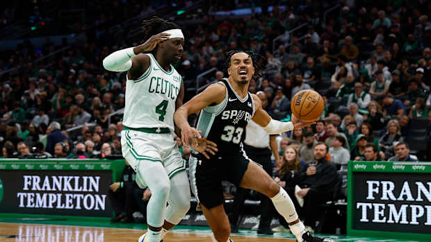 Jrue Holiday Tre Jones Celtics