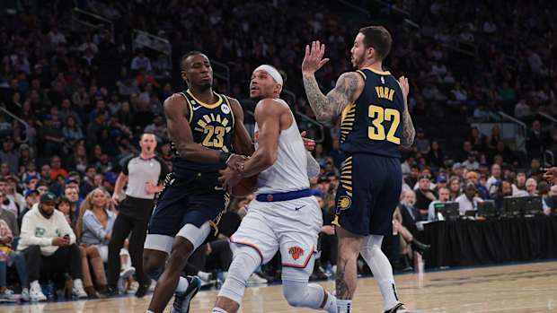 Gabe York Indiana Pacers New York Knicks