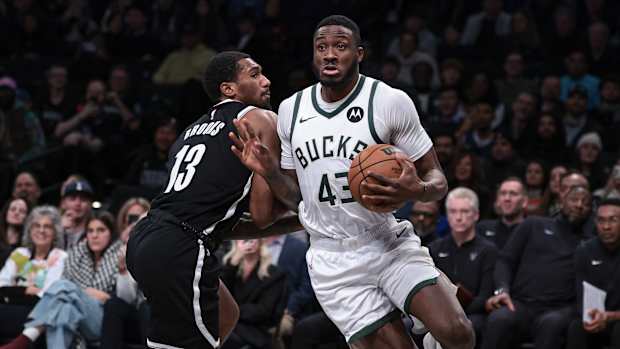 Milwaukee Bucks forward Thanasis Antetokounmpo.