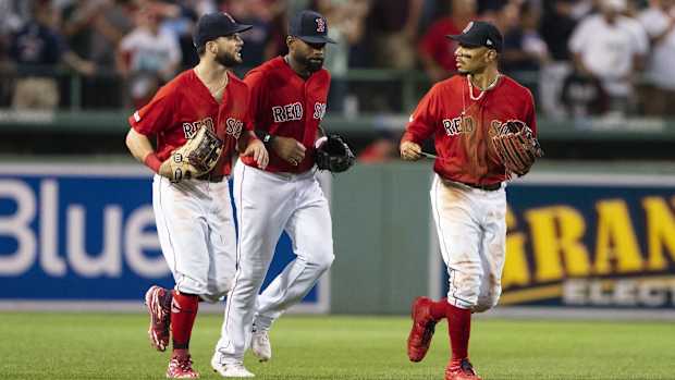 Boston Red Sox outfielder Jackie Bradley Jr.