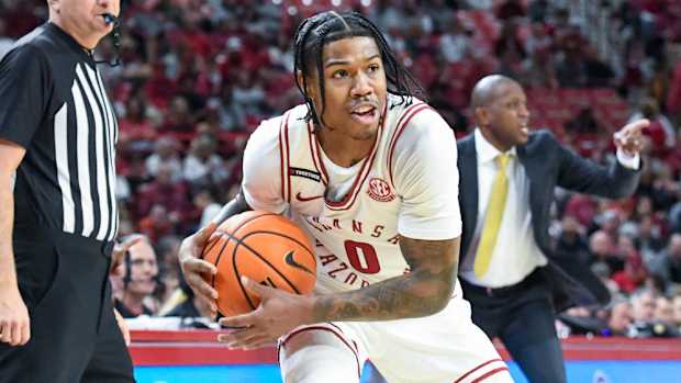 Razorbacks' Khalif Battle against Missouri on Saturday