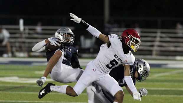 Marion-Franklin's Dawayne Galloway on Friday, August 18, 2023.